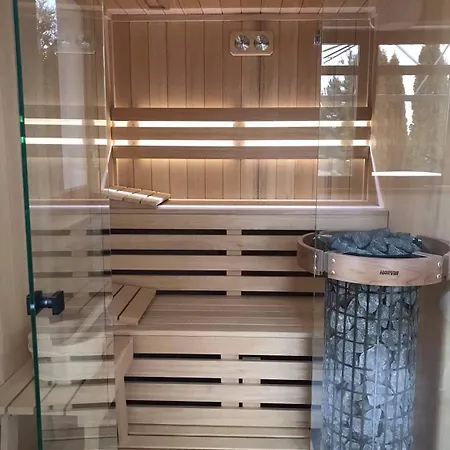 Rewska Przystan - Dom Z Balia Ogrodowa I Sauna Feriehus Rewa