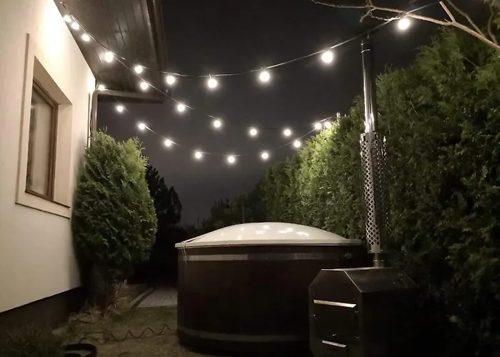 Semesterbostad Rewska Przystan - Dom Z Balia Ogrodowa I Sauna *