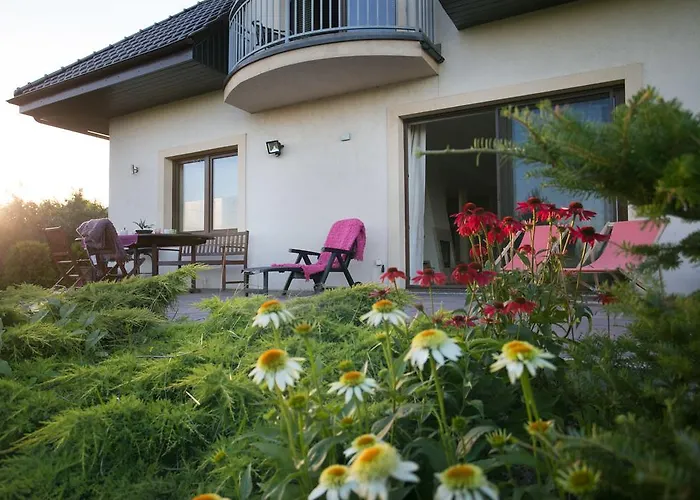 Semesterbostad Rewska Przystan - Dom Z Balia Ogrodowa I Sauna