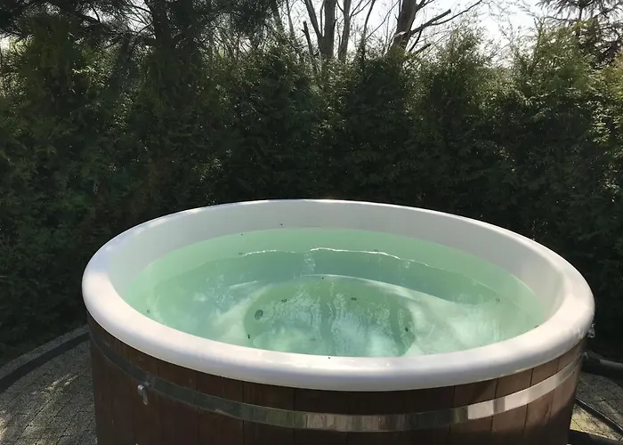 Semesterbostad Rewska Przystan - Dom Z Balia Ogrodowa I Sauna *